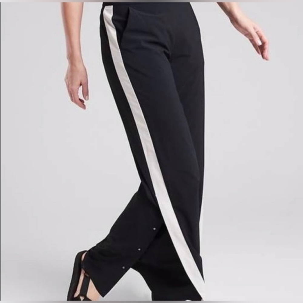 Athleta Gramercy Side Stripe Breakaway Track Trouser Pants